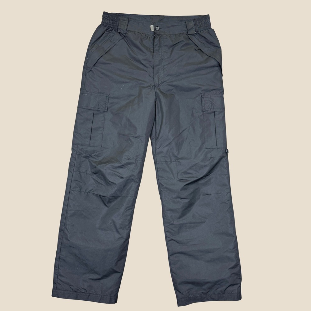 Pulse Ski Pants Men L Black Insulated Cargo Snowboard Winter Outdoor